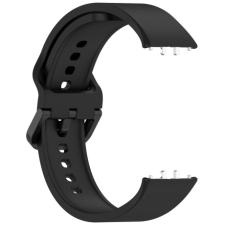 BSTRAP Silicone szíj Samsung Galaxy Fit 3, black okosóra kellék
