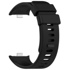 BSTRAP Silicone szíj Xiaomi Redmi Watch 4, black okosóra kellék