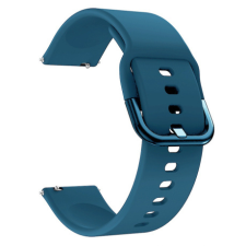 BSTRAP Silicone V2 szíj Garmin Vivoactive 5, azure blue okosóra kellék