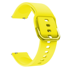 BSTRAP Silicone V2 szíj Xiaomi Amazfit GTR Mini, yellow okosóra kellék