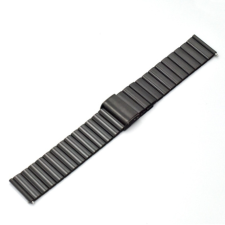 BSTRAP Steel szíj Garmin Vivoactive 3, black okosóra kellék