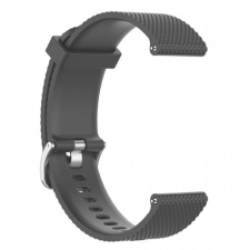 BSTRAP Xiaomi Amazfit Bip Silicone Land szíj, Dark Gray okosóra kellék