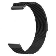 BSTRAP Xiaomi Amazfit Stratos 2/2S/3 Milanese szíj, Black okosóra kellék