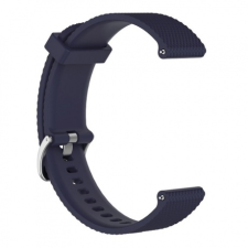 BSTRAP Xiaomi Amazfit Stratos 2/2S/3 Silicone Bredon szíj, Dark Blue okosóra kellék