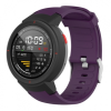 BSTRAP Xiaomi Amazfit Verge Silicone szíj, Purple
