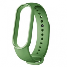 BSTRAP Xiaomi Mi Band 5/6 Silicone szíj, Light Green okosóra kellék