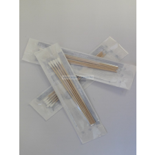 BSW Med Müanyag pálca 15cm hosszú 5mm fejjel - steril (6db/csomag) gyógyászati segédeszköz