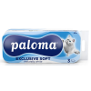 BSW Paloma Exclusive Soft WC papír 10 tekercs 3réteg Fehér