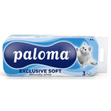 BSW Paloma Exclusive Soft WC papír 10 tekercs 3réteg Fehér higiéniai papíráru