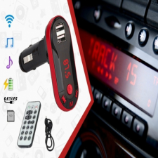 BT FM transzmitter MP3 lejátszó távirányítóval fm transzmitter