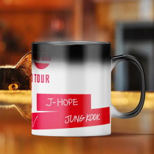  BTS World Tour Arirang bögre (Hőre változó) bögrék, csészék