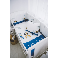 BUBABA 6 részes ágynemű szett- Happy builders babaágynemű, babapléd