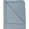 BUBABA kötött hatású takaró 70x90 cm- Light blue