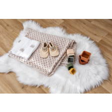 BUBABA minky takaró 75x90cm- Beige babaágynemű, babapléd