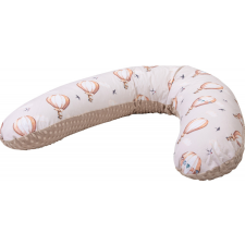 BUBABA szoptatós párna 170x35 cm - Funny bunny beige kismama párna