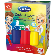 Bübchen 1500040 Bübchen “ Fürdő laboratórium” színes habfürdő 3x50 ml kreatív és készségfejlesztő