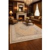 Budapest Carpet Den. Aura klasszikus szőnyeg 200 x 290cm Bézs 6187