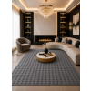 Budapest Carpet Den. Bubble Antracit 80 x 250cm modern 3D szőnyeg
