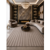Budapest Carpet Den. Bubble Sötétbézs 60szett=60x220+2dbx60X110cm modern 3D szőnyeg