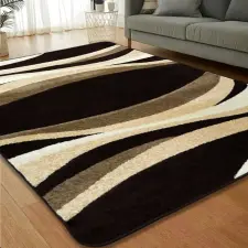 Budapest Carpet Den. Comfort kávé 4784 40x70CM-MODERN SZŐNYEG lakástextília