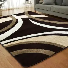 Budapest Carpet Den. Comfort kávé 4791 40x70CM-MODERN SZŐNYEG lakástextília