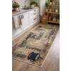 Budapest Carpet Den. Kavino 7265-1 60 x 120cm Bézs konyhai szőnyeg