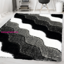 Budapest Carpet Den Melissa new 3071 Fekete 80szett=80x250cm+2dbx80x150cm szőnyeg lakástextília