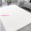 Budapest Carpet Den Olívia fehér Puha Szőnyeg 80x150cm-hátul gumis