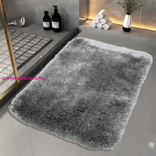 Budapest Carpet Den Scott szürke 40x70cm-hátul gumis szőnyeg lakástextília