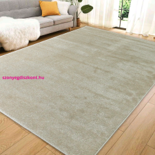 Budapest Carpet Den Side egyszínű krém 200x290cm modern szőnyeg lakástextília