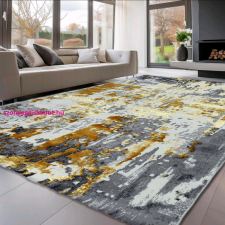 Budapest Carpet Den Sunset new 9428 Krém-Arany 120x170cm modern szőnyeg lakástextília
