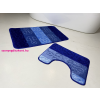 Budapest Carpet Fürdőszobai szőnyeg 2 részes - DEN kék horgony