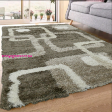Budapest Carpet HOSSZÚ SZÁLÚ SHAGGY, Den CAREN 471 barna 120x170cm szőnyeg lakástextília