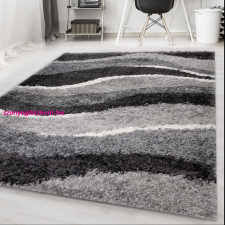 Budapest Carpet HOSSZÚ SZÁLÚ SHAGGY, Den CAREN 474 Szürke 60x110cm szőnyeg lakástextília