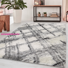 Budapest Carpet HOSSZÚ SZÁLÚ SHAGGY, Den CAREN 555 Szürke 120x170cm szőnyeg lakástextília