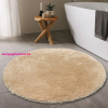 Budapest Carpet Kör Den Scott bézs 100cm hátul gumis szőnyeg