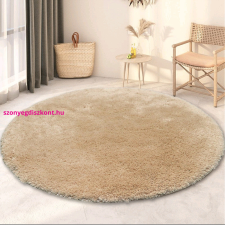 Budapest Carpet Kör Den Scott bézs 80cm hátul gumis szőnyeg lakástextília