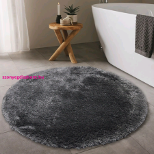 Budapest Carpet Kör Den Scott grafit 100cm hátul gumis szőnyeg lakástextília