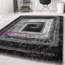 Budapest Carpet LUXUS SHAGGY SHAGGY SZŐNYEG, Den Elvira 5722 szürke 60szett=60x220cm+2dbx60x110cm lakástextília