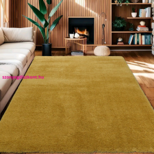 Budapest Carpet Nagyon Puha Shaggy Szőnyeg, 60X110Cm Den Belinda egyszínű sárga Szőnyeg lakástextília