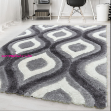 Budapest Carpet Nagyon Puha Shaggy Szőnyeg, 80x150cm Den Belinda pro szürke 3082 Szőnyeg lakástextília