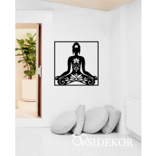 Buddha falikép fából ajándéktárgy