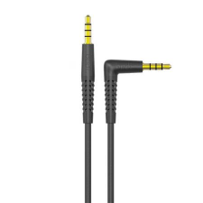 Budi 3,5mm AUX mini jack audiokábel 1,2 m fekete (150XL) (150XL) kábel és adapter