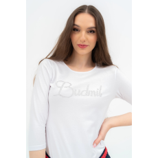 BUDMIL 3/4-es ujjú póló Női S fehér 20550016-001251-0299