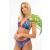 BUDMIL Bikini felső Női M s.kék-színes 20860045-002251-0399