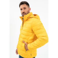 BUDMIL férfi steppelt dzseki, CRAIG25, Sárga, 3XL