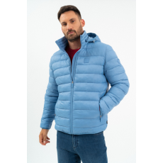 BUDMIL férfi steppelt dzseki, CRAIG25, Világoskék, XL