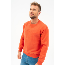 BUDMIL , Férfi szabadidőfelső25, GRAZIANO, Narancs, 2XL