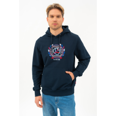 BUDMIL , Férfi szabadidőfelső25, GRECO, Kék, 2XL