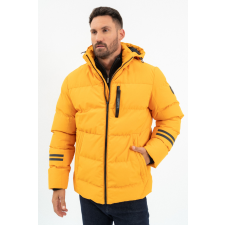 BUDMIL férfi téli kabát, APOLINAR25, Sárga, 2XL férfi kabát, dzseki